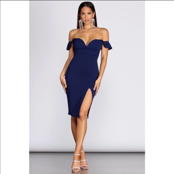 Windsor Dresses & Skirts - Brand new!! SWEET & SAUCY MIDI DRESS